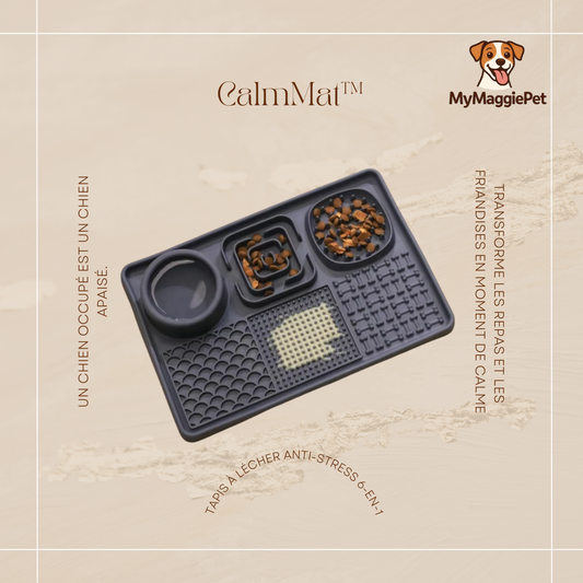 CalmMat™ – Tapis à Lécher Anti-Stress 6-en-1