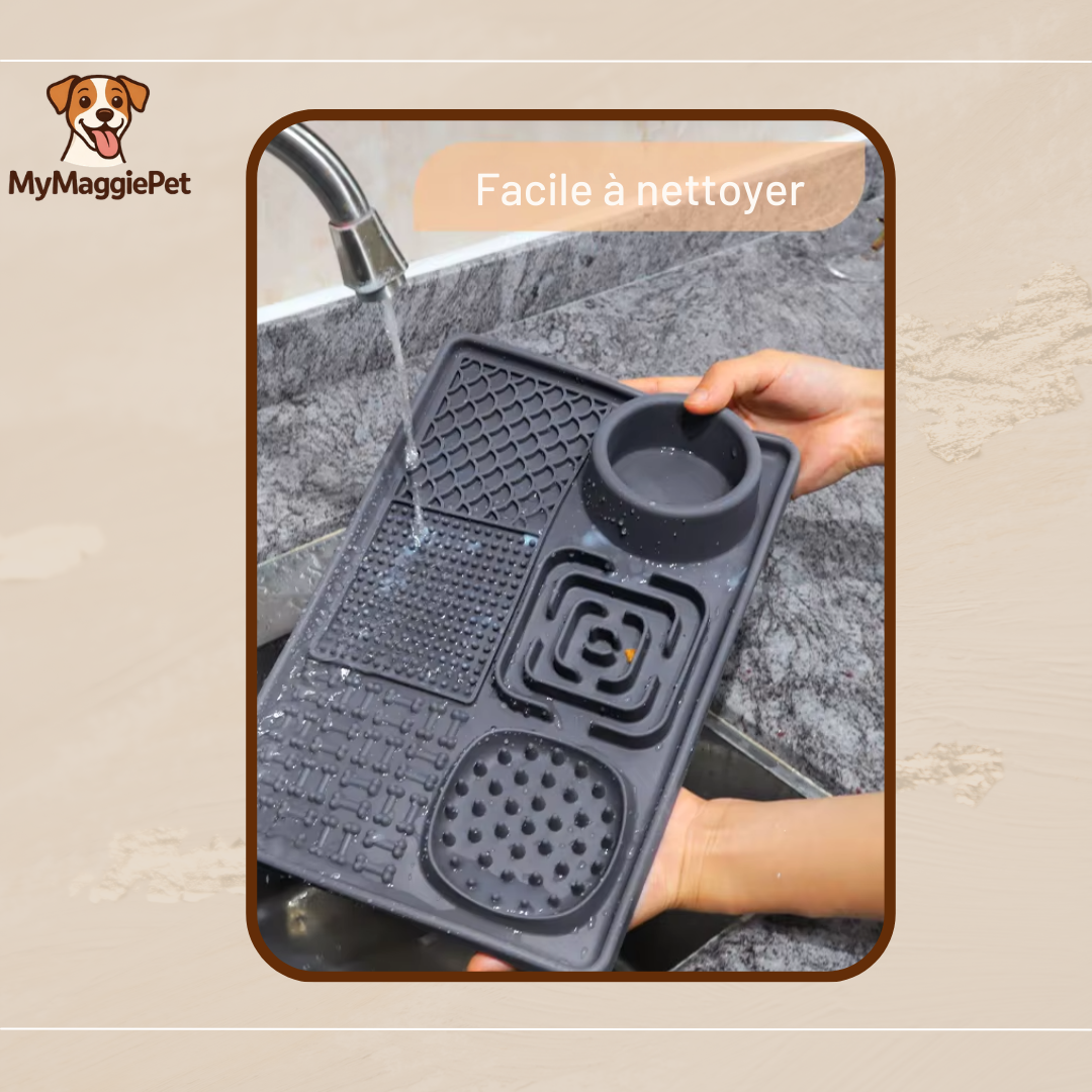 CalmMat™ – Tapis à Lécher Anti-Stress 6-en-1